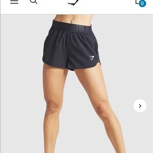 Gymshark training lose fit high waisted shorts XS